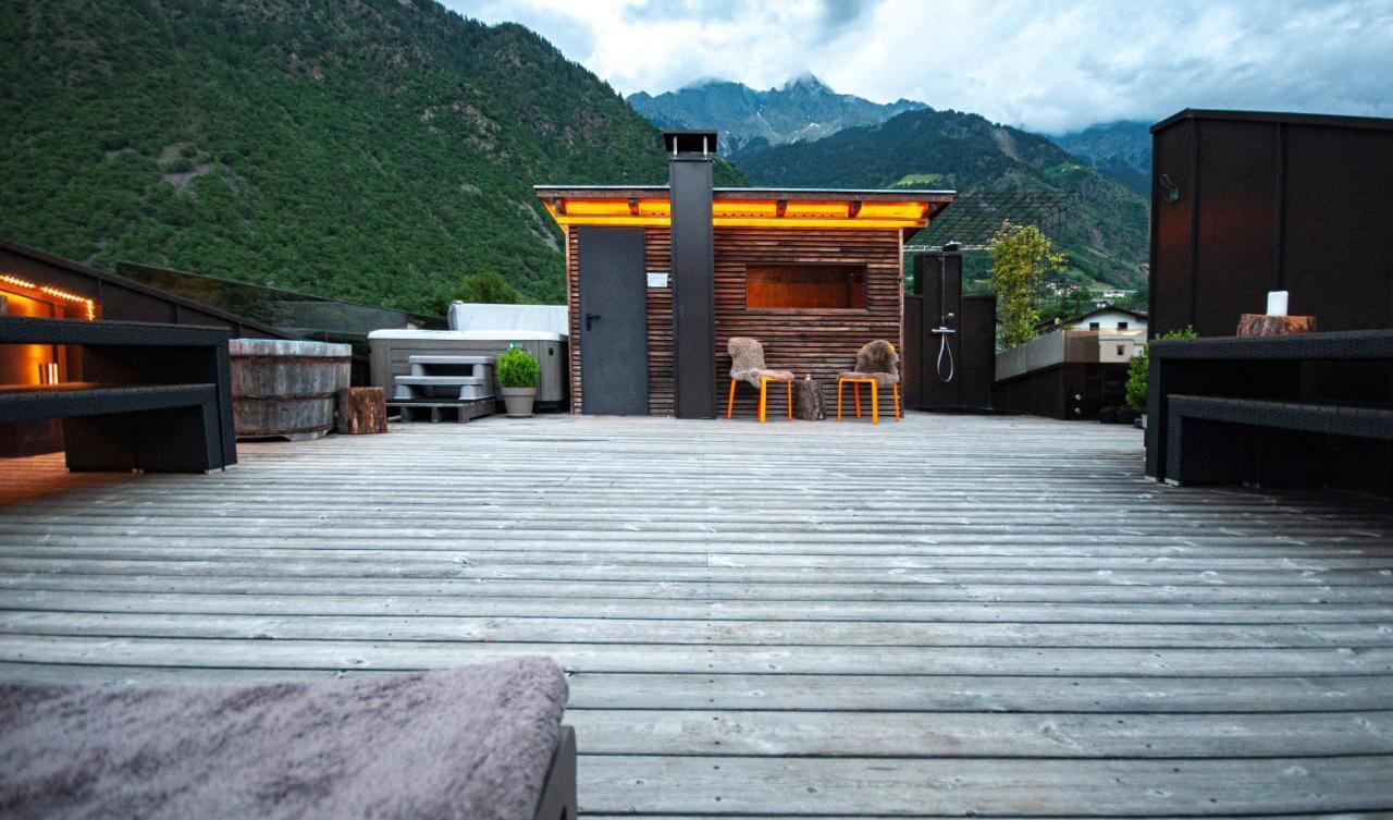 Alpenchalet Apartments Partschins Buitenkant foto